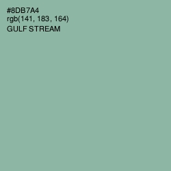 #8DB7A4 - Gulf Stream Color Image